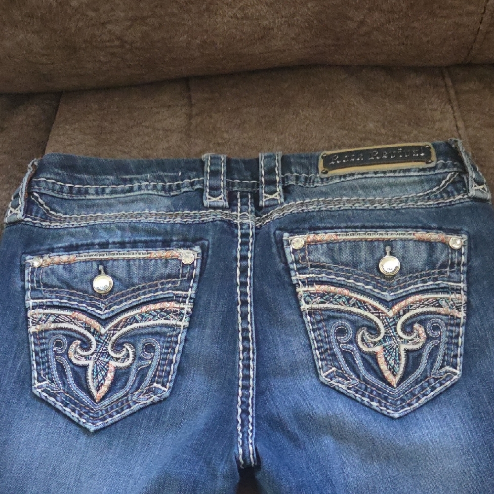 Rock Revival Blue Boot Cut Jeans - Tali